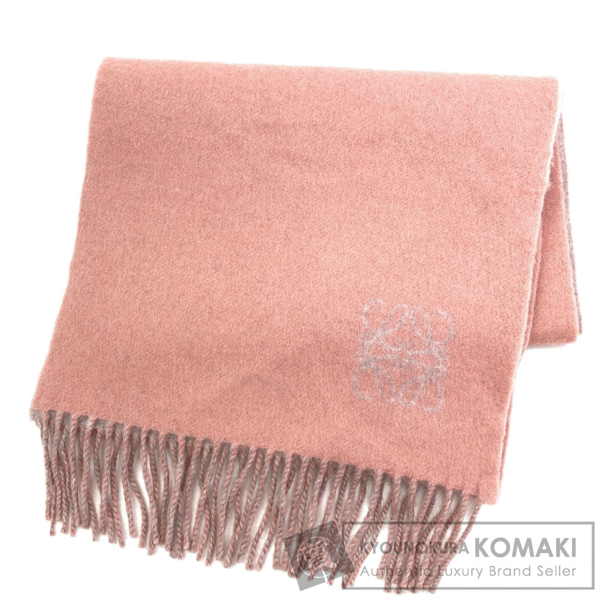 LOEWE anagram Scarf wool AngolaLadies [Used]
