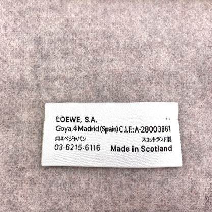 LOEWE anagram Scarf wool AngolaLadies [Used]