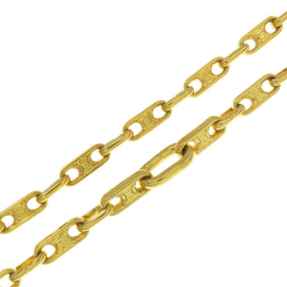 CELINE Triomphe Chain Necklace Metal Ladies [Used]