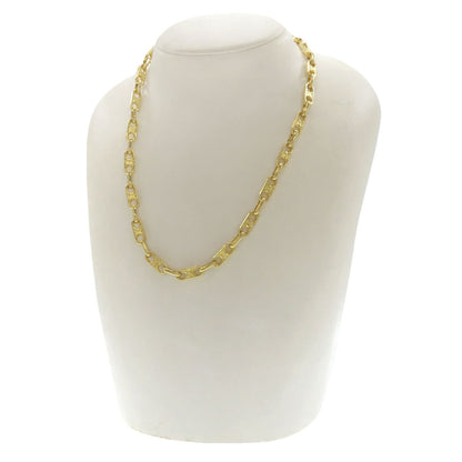 CELINE Triomphe Chain Necklace Metal Ladies [Used]