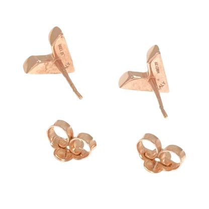 LOUIS VUITTON M80139 Essential V earring Gold Plated Ladies [Used]