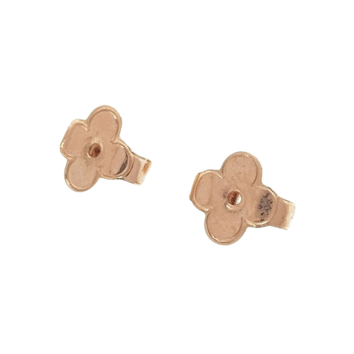 LOUIS VUITTON M80139 Essential V earring Gold Plated Ladies [Used]