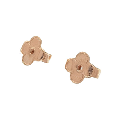LOUIS VUITTON M80139 Essential V earring Gold Plated Ladies [Used]