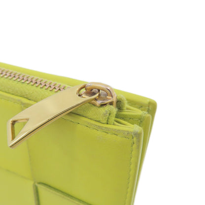 BOTTEGA VENETA cassette Bifold Wallet with Coin Pocket Calf Ladies [Used]