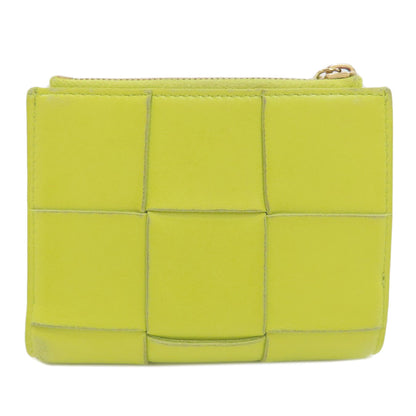 BOTTEGA VENETA cassette Bifold Wallet with Coin Pocket Calf Ladies [Used]