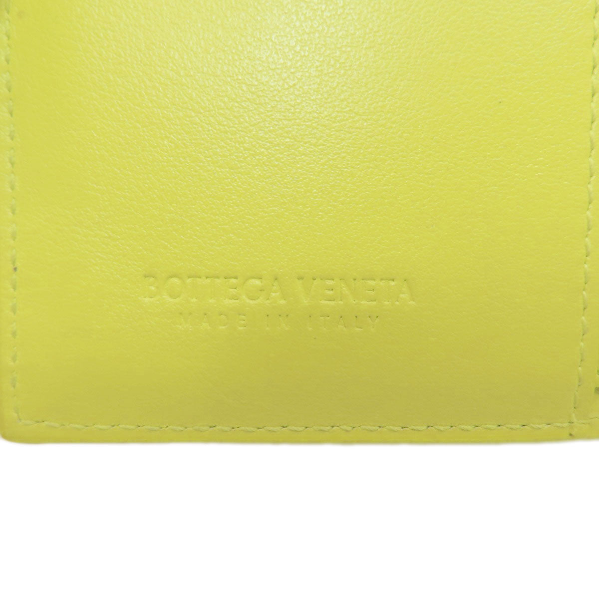 BOTTEGA VENETA cassette Bifold Wallet with Coin Pocket Calf Ladies [Used]