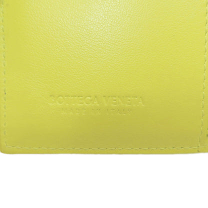 BOTTEGA VENETA cassette Bifold Wallet with Coin Pocket Calf Ladies [Used]