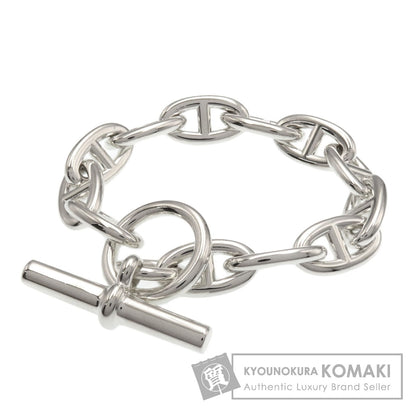 HERMES Shane Dunkle GM 12 frames Bracelet Silver Ladies [Used]