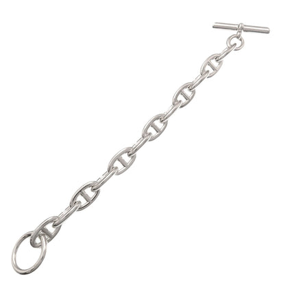 HERMES Shane Dunkle GM 12 frames Bracelet Silver Ladies [Used]