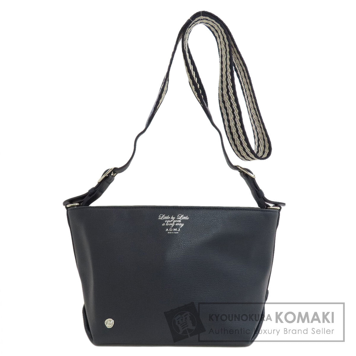ADMJ logo Shoulder Bag Leather Ladies [Used]