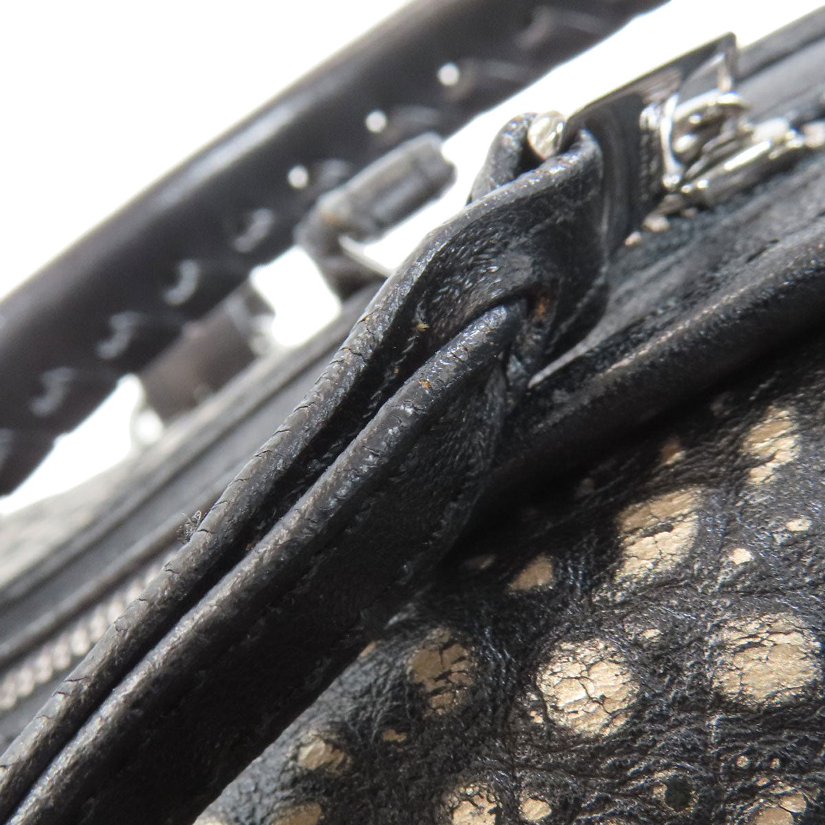 LOEWE Animal pattern Handbag Calf Ladies [Used]