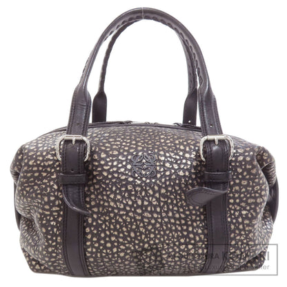LOEWE Animal pattern Handbag Calf Ladies [Used]