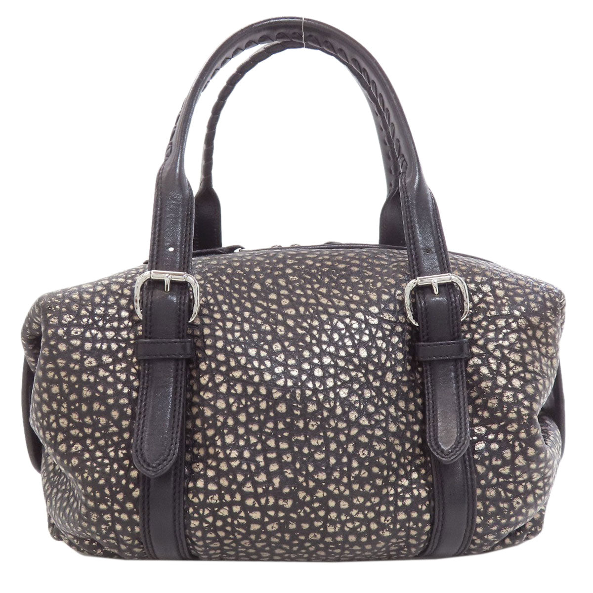 LOEWE Animal pattern Handbag Calf Ladies [Used]