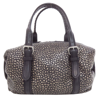LOEWE Animal pattern Handbag Calf Ladies [Used]
