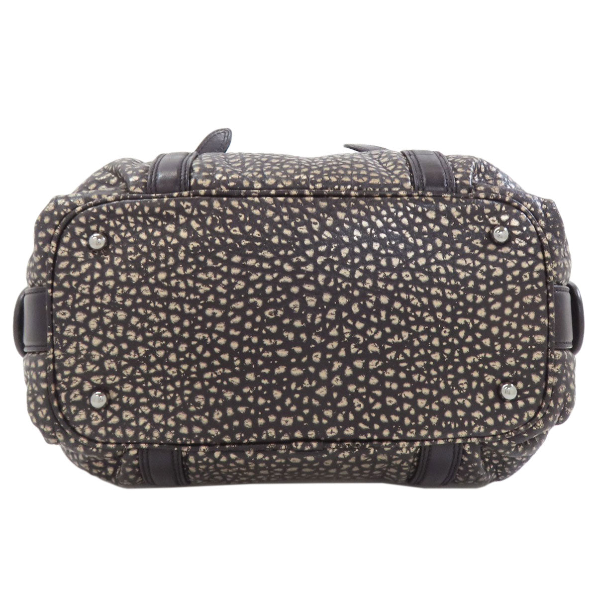 LOEWE Animal pattern Handbag Calf Ladies [Used]