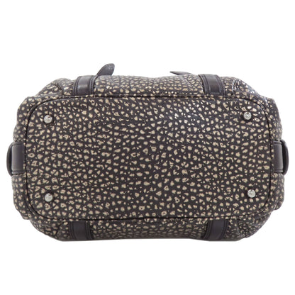 LOEWE Animal pattern Handbag Calf Ladies [Used]