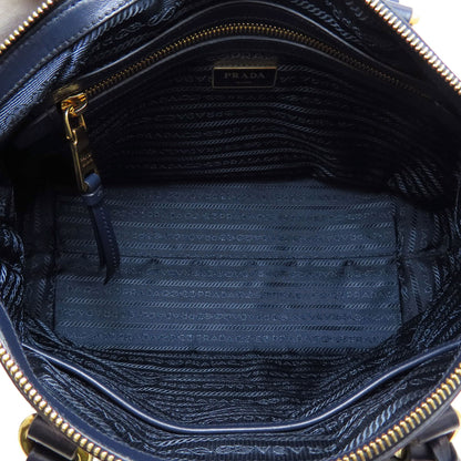 PRADA 1BA104 Logo Hardware 2WAY Handbag Nylon Ladies [Used]