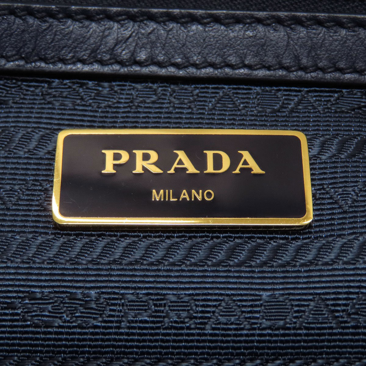 PRADA 1BA104 Logo Hardware 2WAY Handbag Nylon Ladies [Used]