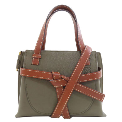 LOEWE Gate top handle 2WAY Handbag Calf Ladies [Used]