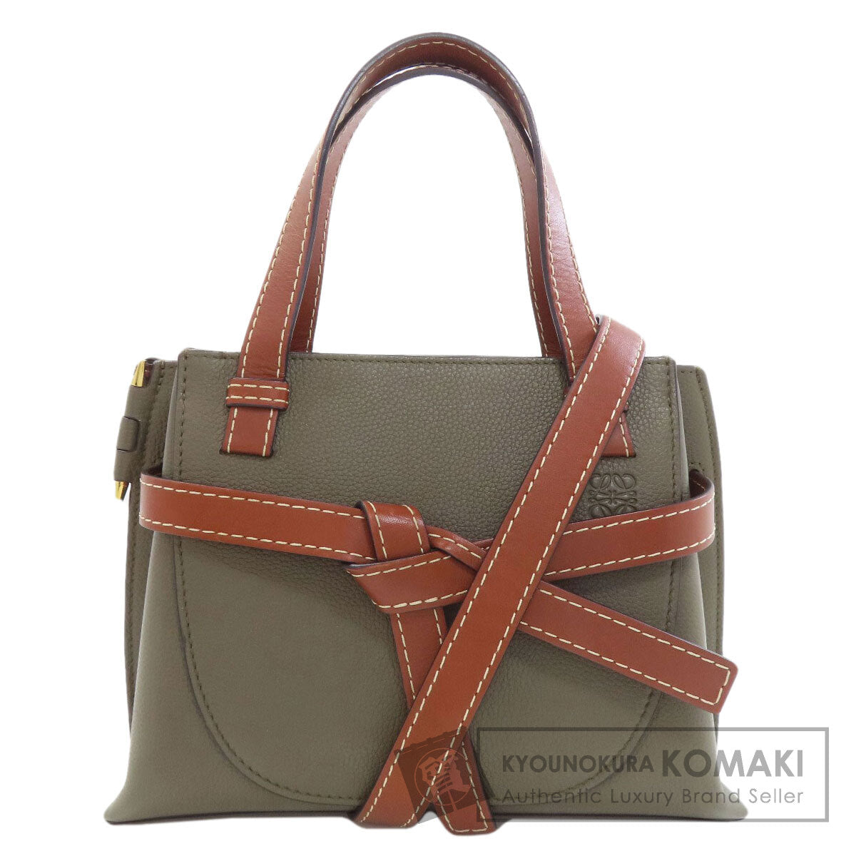 LOEWE Gate top handle 2WAY Handbag Calf Ladies [Used]