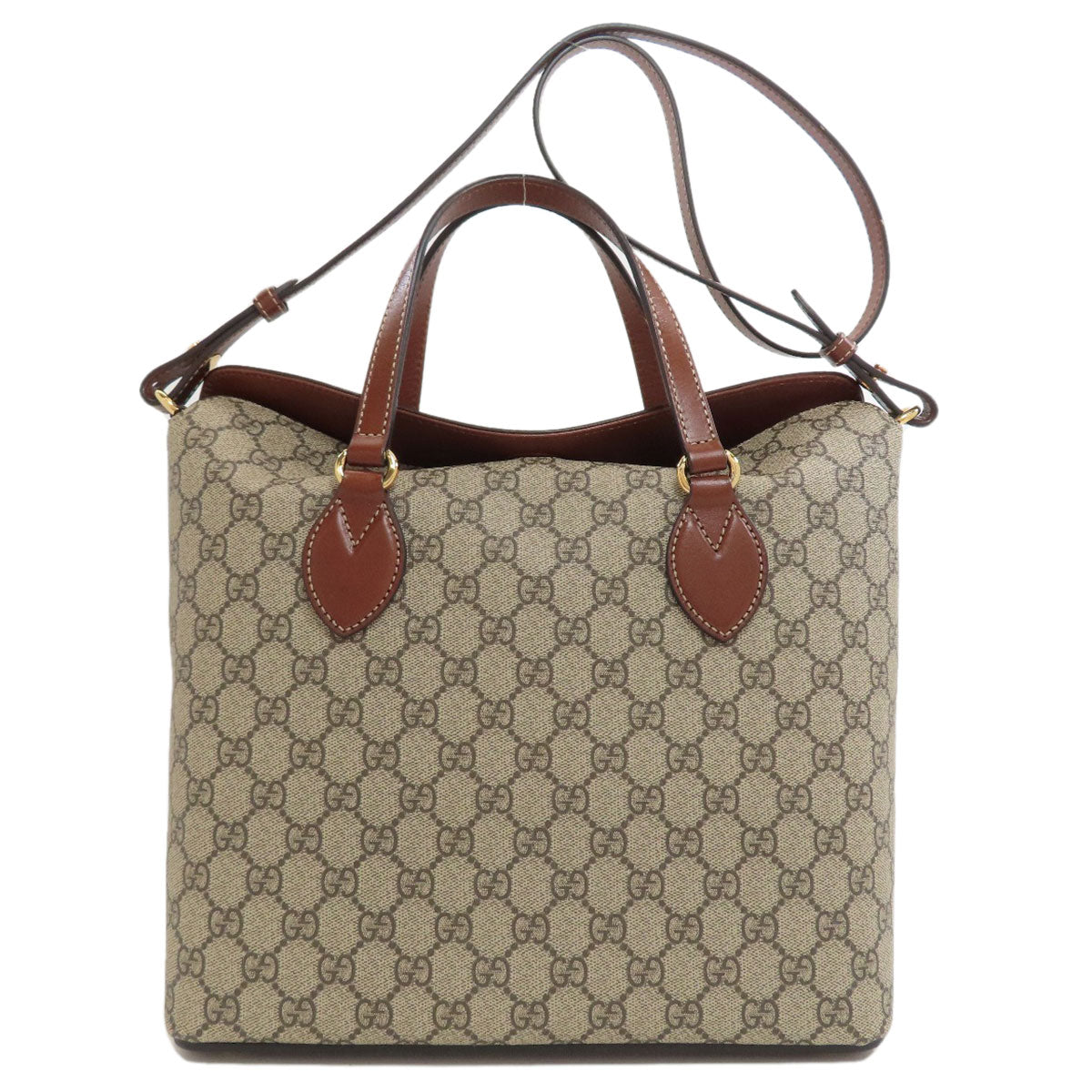 GUCCI 429147 GG Supreme 2WAY Handbag PVC Ladies [Used]
