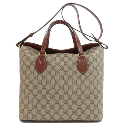 GUCCI 429147 GG Supreme 2WAY Handbag PVC Ladies [Used]