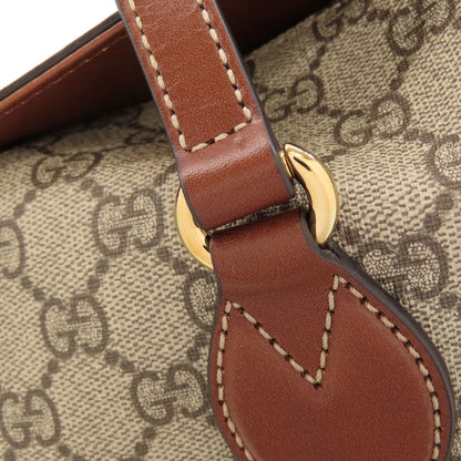 GUCCI 429147 GG Supreme 2WAY Handbag PVC Ladies [Used]