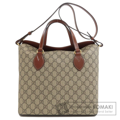 GUCCI 429147 GG Supreme 2WAY Handbag PVC Ladies [Used]
