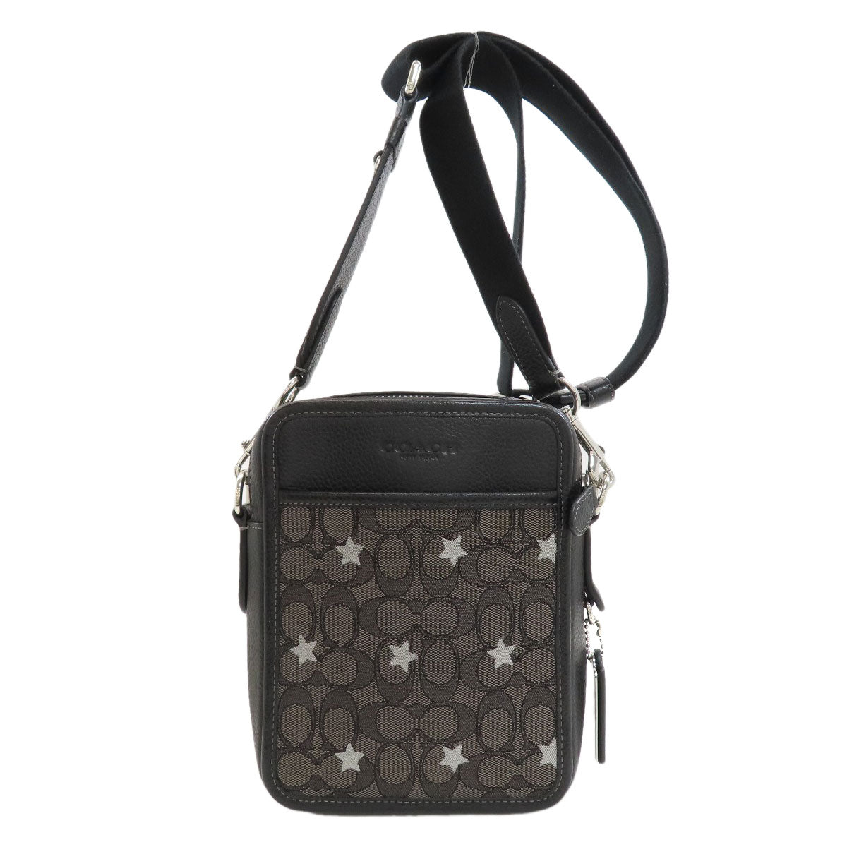 COACH CP177 Sullivan Crossbody Signature Star Shoulder Bag Leather Canvasmens [Used]