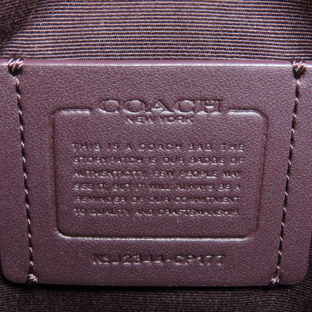 COACH CP177 Sullivan Crossbody Signature Star Shoulder Bag Leather Canvasmens [Used]