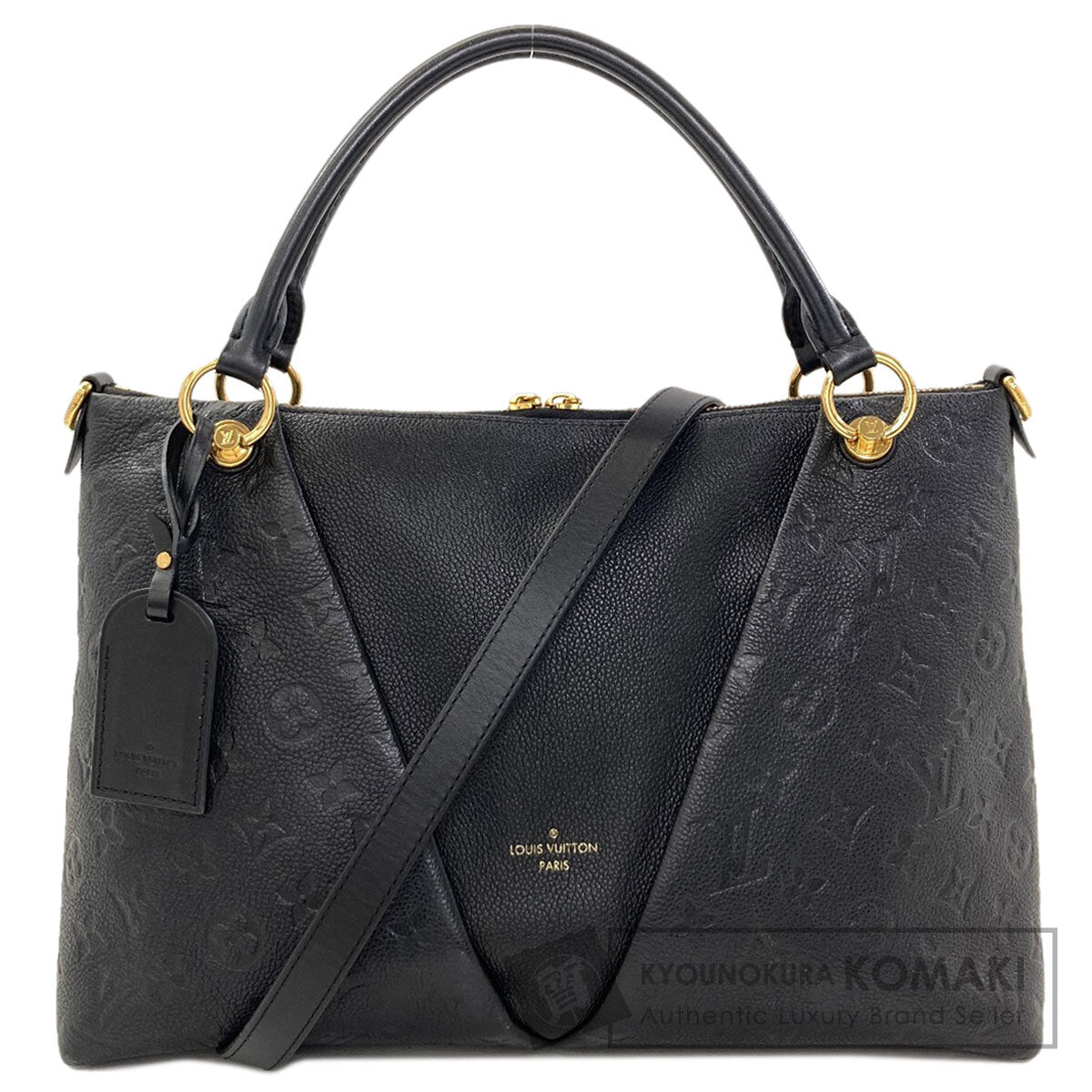 LOUIS VUITTON M44421 V Tote MM Handbag Empreinte Ladies [Used]