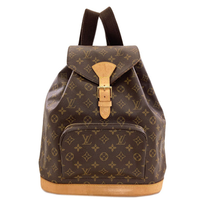 LOUIS VUITTON M51135 MontsourisGM Backpack Â· Daypack Monogram canvas Ladies [Used]