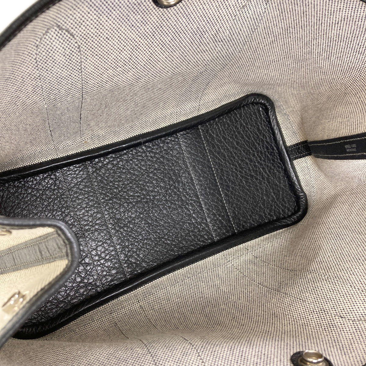 HERMES Garden Party TPM SilverHardware Handbag Tower ash Ladies [Used]