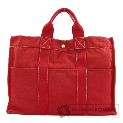 HERMES Deauville Tote Bag Canvas Ladies [Used]