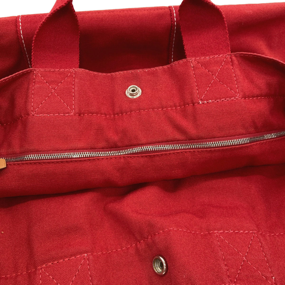 HERMES Deauville Tote Bag Canvas Ladies [Used]