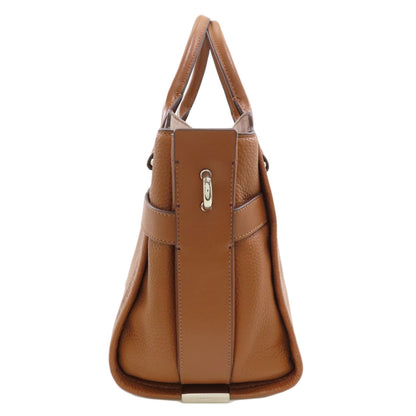 COACH 34408 Swagger Carryall 2WAY Handbag Leather Ladies [Used]