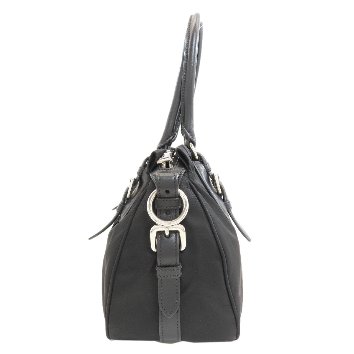 PRADA 1BA021 Logo Hardware 2WAY Tote Bag Nylon Ladies [Used]