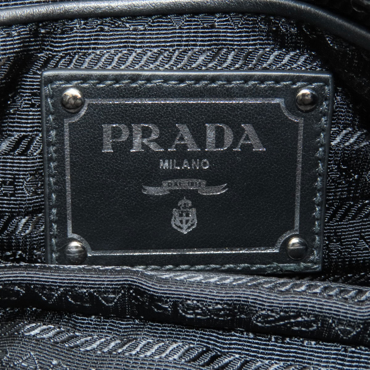 PRADA 1BA021 Logo Hardware 2WAY Tote Bag Nylon Ladies [Used]