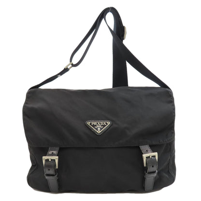 PRADA B6671F Messenger Bag Logo Hardware Shoulder Bag Nylon Ladies [Used]