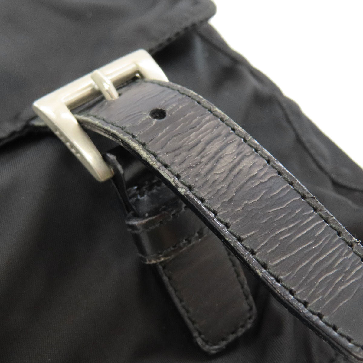PRADA B6671F Messenger Bag Logo Hardware Shoulder Bag Nylon Ladies [Used]
