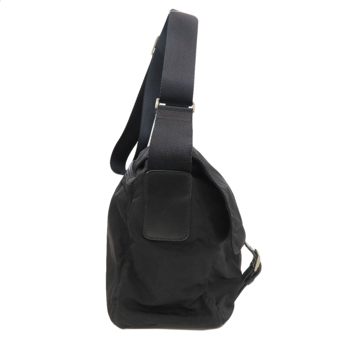 PRADA B6671F Messenger Bag Logo Hardware Shoulder Bag Nylon Ladies [Used]