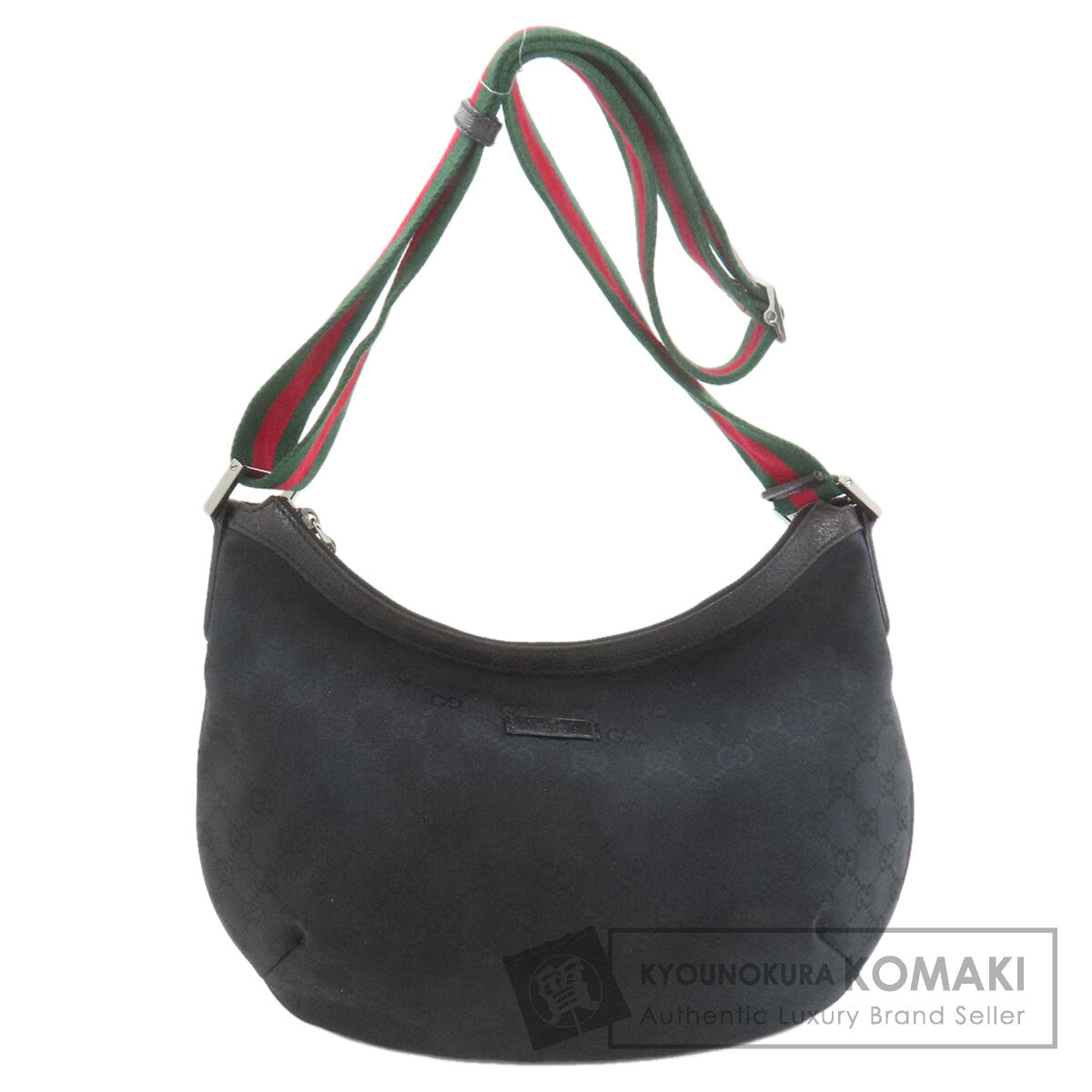 GUCCI 181092 GG Shelly line Shoulder Bag Canvas Ladies [Used]