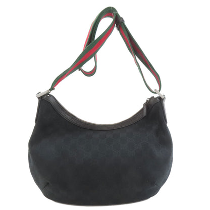 GUCCI 181092 GG Shelly line Shoulder Bag Canvas Ladies [Used]
