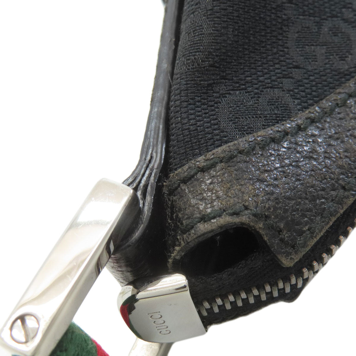 GUCCI 181092 GG Shelly line Shoulder Bag Canvas Ladies [Used]