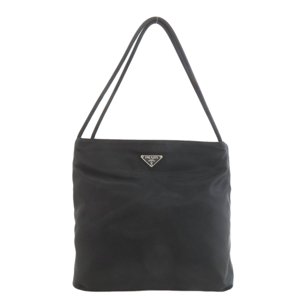 PRADA Logo Hardware Tote Bag Nylon Ladies [Used]