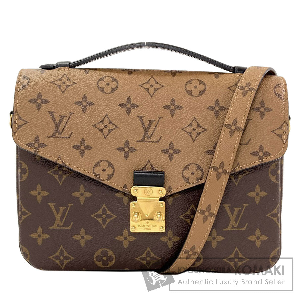 LOUIS VUITTON M44876 Pochette Metis Handbag Monogram reverse Ladies [Used]