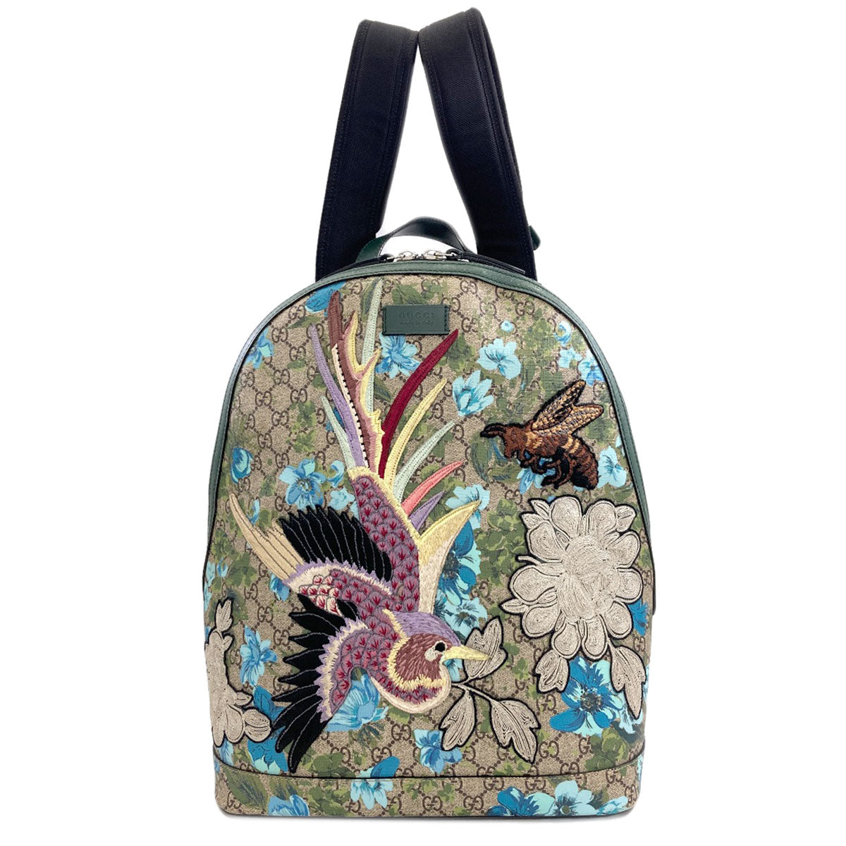 GUCCI 419584 GG Blooms Bird Embroidery Backpack Â· Daypack PVC Ladies [Used]
