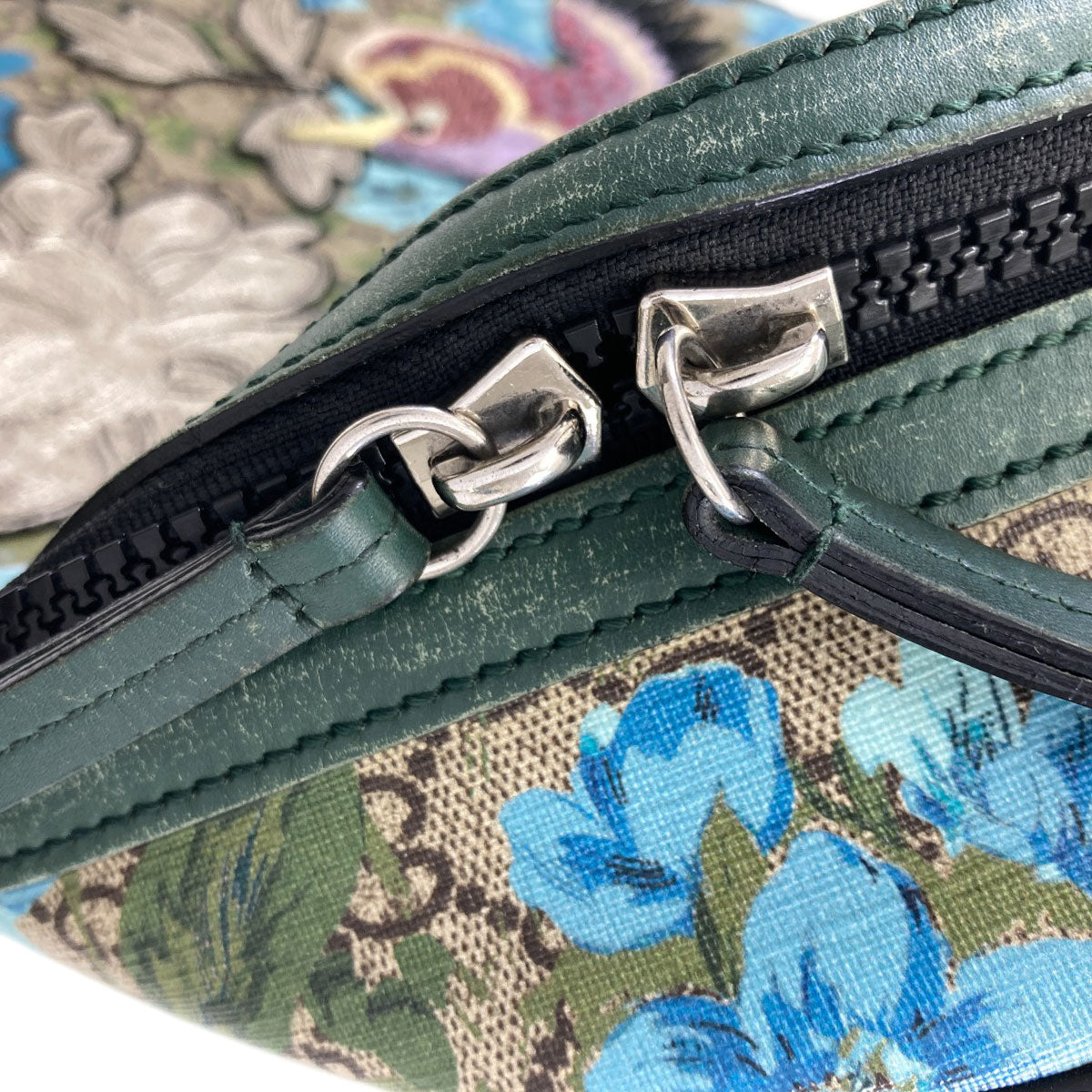 GUCCI 419584 GG Blooms Bird Embroidery Backpack Â· Daypack PVC Ladies [Used]
