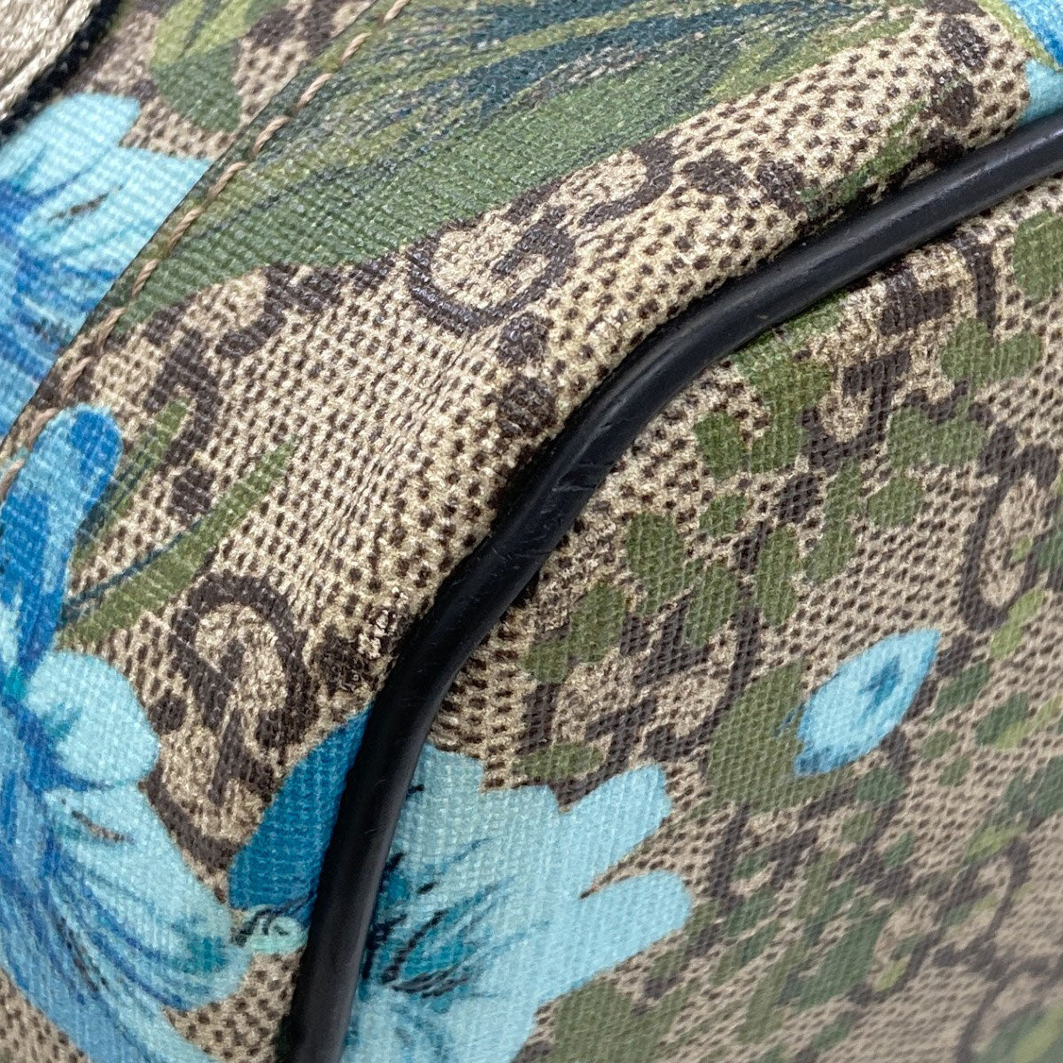 GUCCI 419584 GG Blooms Bird Embroidery Backpack Â· Daypack PVC Ladies [Used]