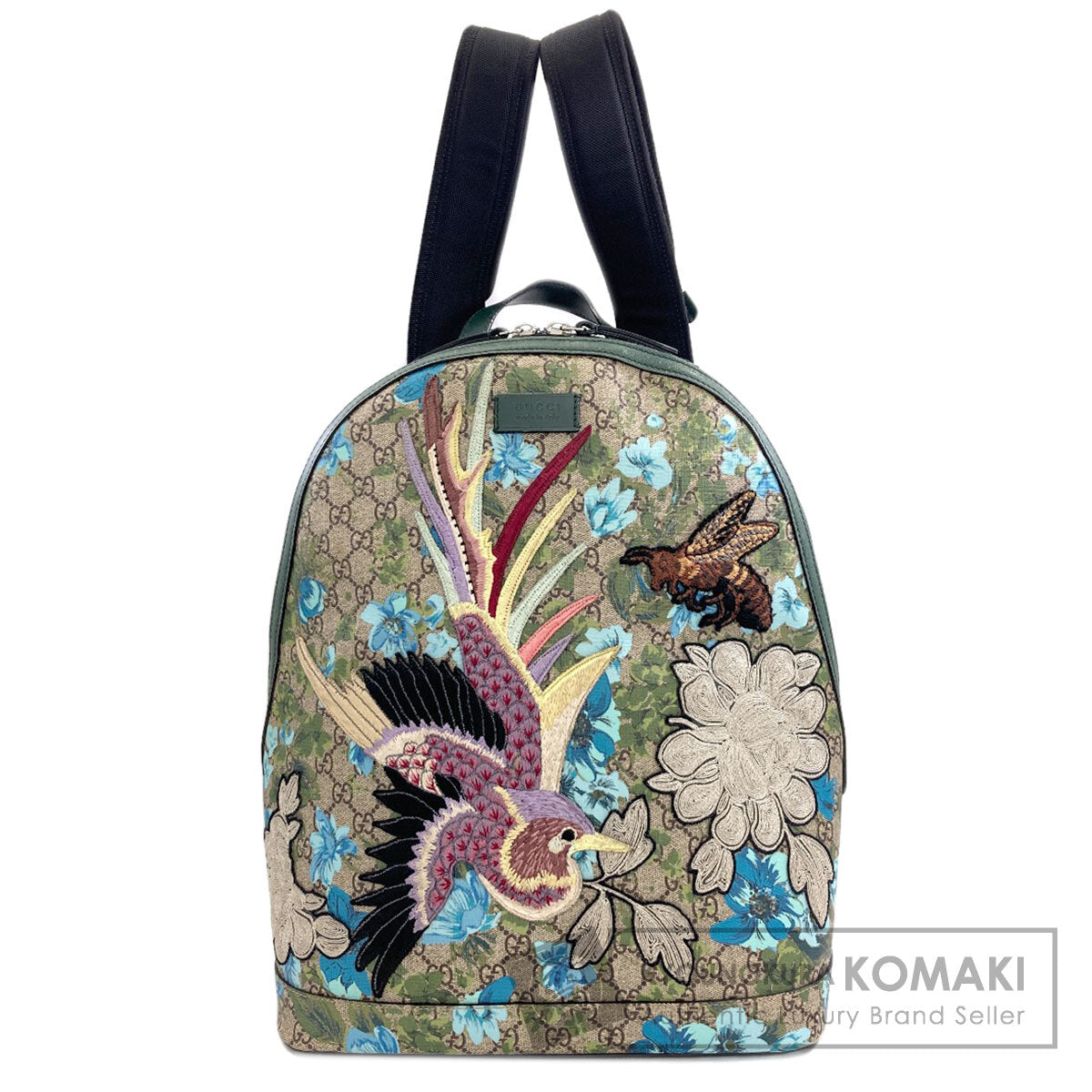 GUCCI 419584 GG Blooms Bird Embroidery Backpack Â· Daypack PVC Ladies [Used]